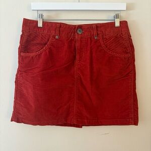 Athleta Corduroy Mini Skirt (Size 10)